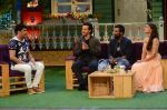 Tiger Shroff, Jacqueline Fernandez, Remo D Souza promote The Flying Jatt on the sets of The Kapil Sharma Show on 8th Aug 2016